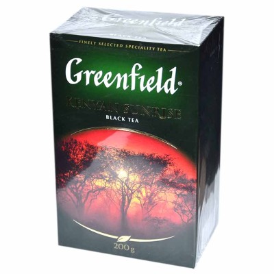 Чай Greenfield Kenian Sunrise черный 200гр к/у