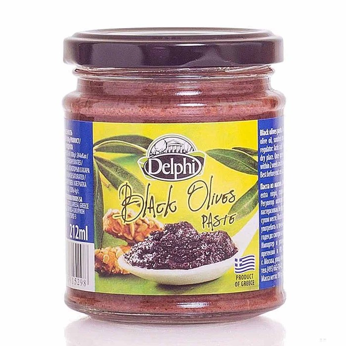 Паста Delphi из маслин 190гр ст/б