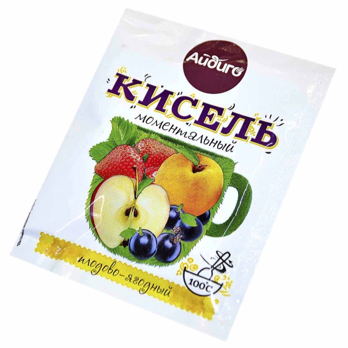 Кисель Айдиго плодово-ягодный 30гр м/у