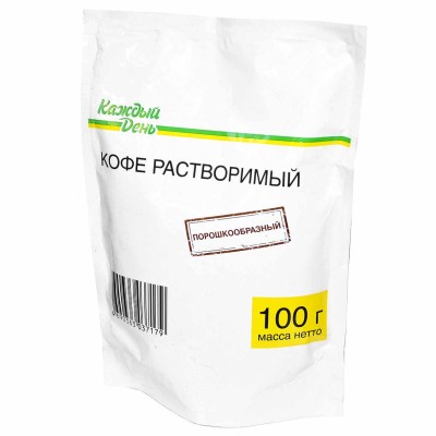Кофе Каждый день растр 100гр м/у