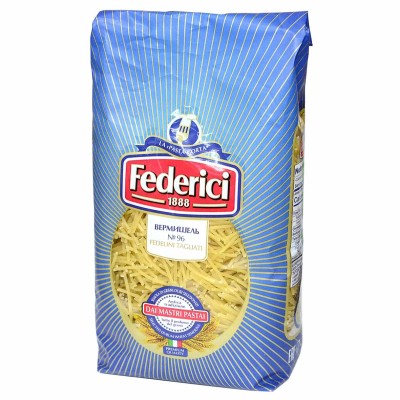 Макароны Federici вермишель №96 400гр м/у