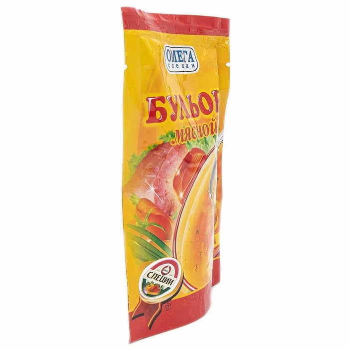 Бульон Омега мясной 100гр д/п