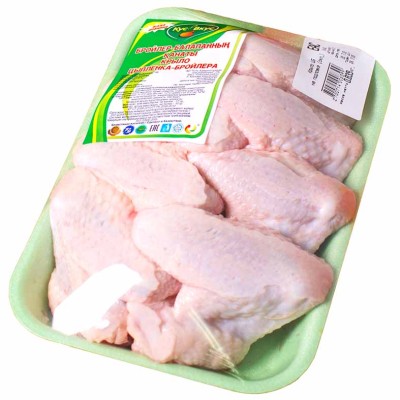 Крыло цыпленка-бройлера Кус&amp;Вкус подложка св/м