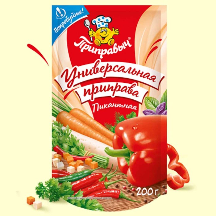 Приправа Приправыч универсальная пикантная 200гр м/у