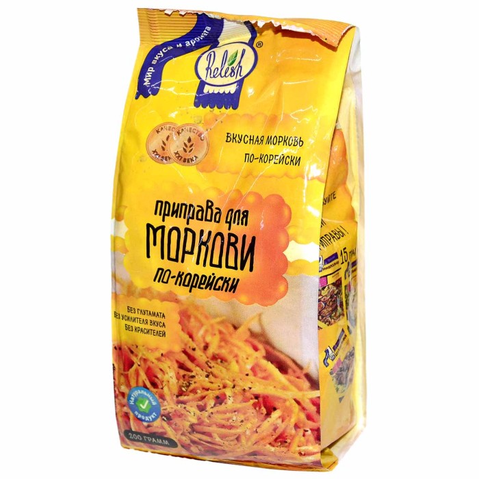 Приправа Relish для моркови по-корейски 200гр м/у