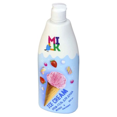 Крем-гель для душа Milk Молоко и земляника 800мл пэт
