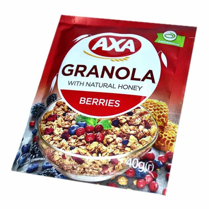 Гранола AXA с лесными ягодами 40гр м/у