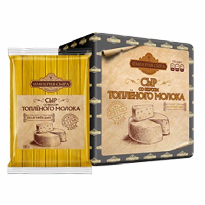 Сыр Империя сыра Со вкусом топленого молока 50%