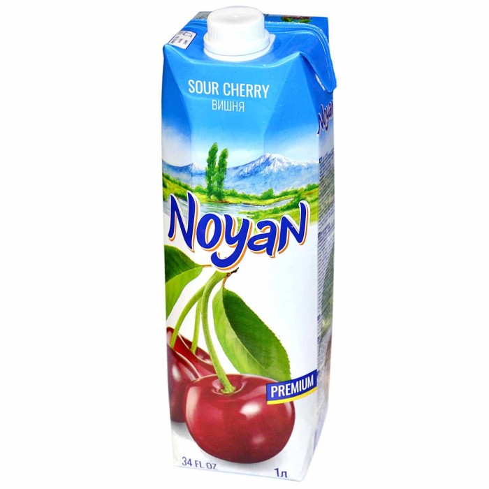 Нектар Noyan вишневый 1л т/п
