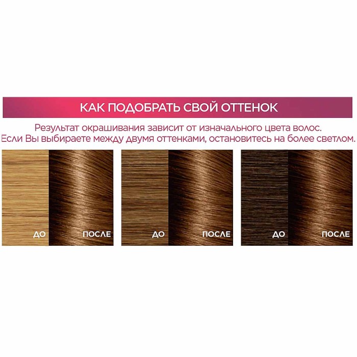 Краска для волос Loreal Exellence 5.3 Светлый каштан золотой к/у*