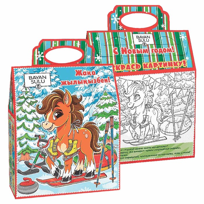 Набор новогодний Bayan Sulu Спортивные забавы 500гр к/у