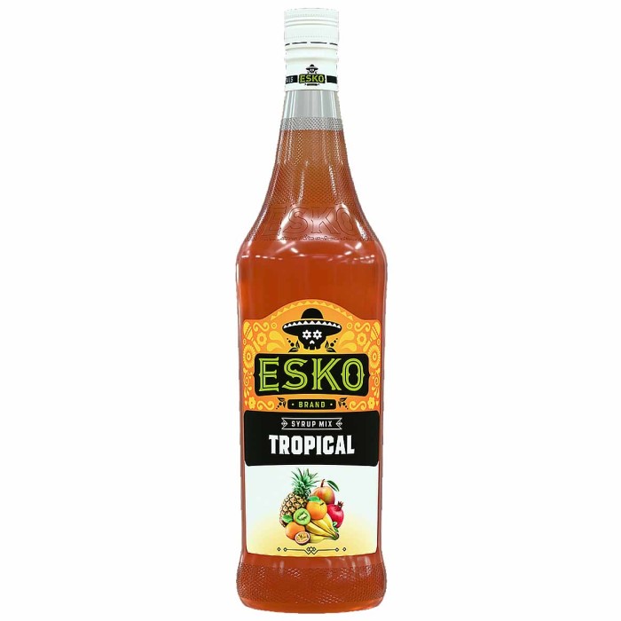 Сироп ESKO Mix Тропический 1л ст/б