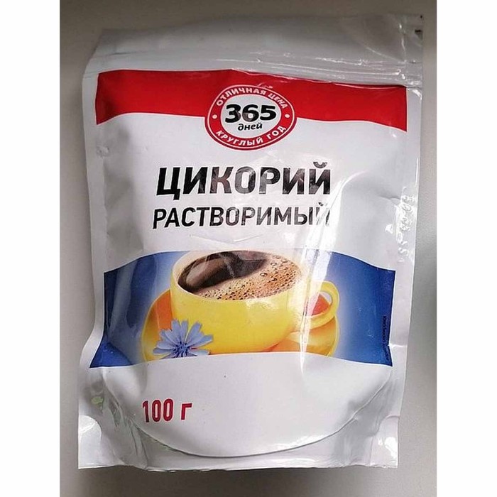 Цикорий 365дней растворимый 100гр м/у