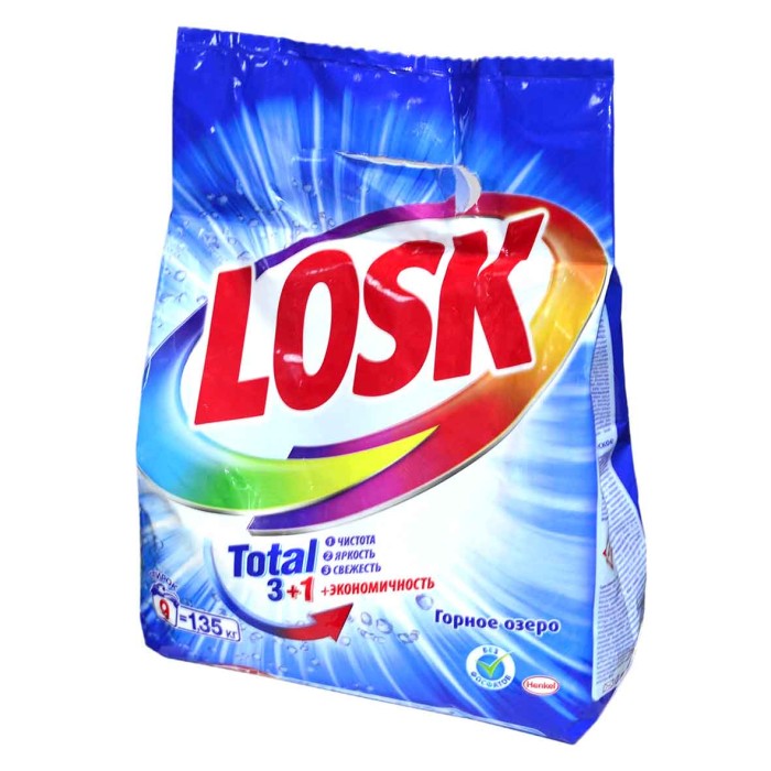 Порошок для стирки Losk Горное озеро авто 1,35кг м/у
