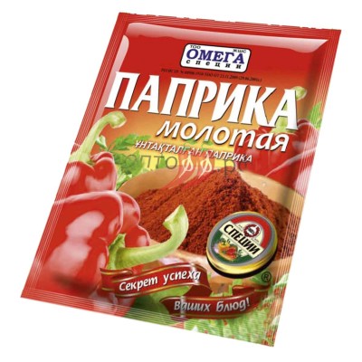 Паприка Омега молотая 15гр м/у