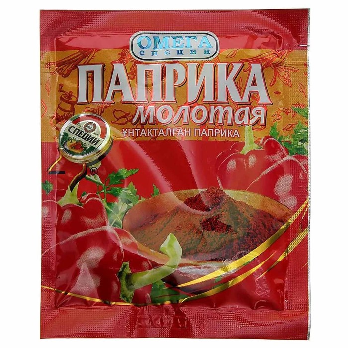 Паприка Омега молотая 15гр м/у