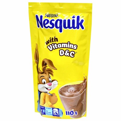 Какао Nesquik Спарта шоколадный 110гр д/п