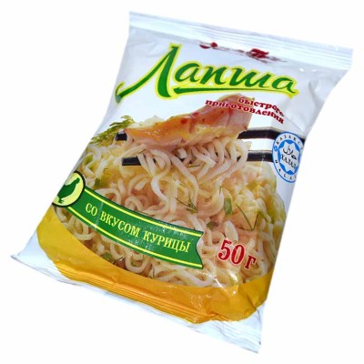 Лапша Паста Мама курица 50гр м/у