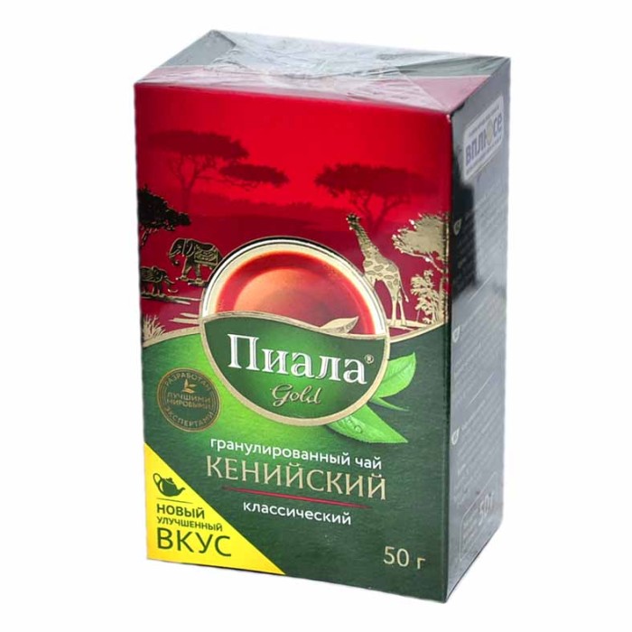 Чай Piala Gold Кения черн гранул 50гр к/у