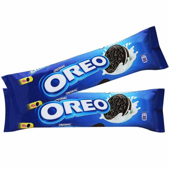 Печенье Oreo с какао и кремовой начинкой ванильного вкуса 95гр м/у