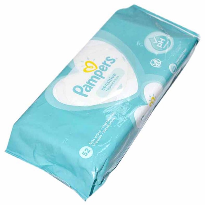 Салфетки влажные Pampers Детские Sensitive 52шт м/у
