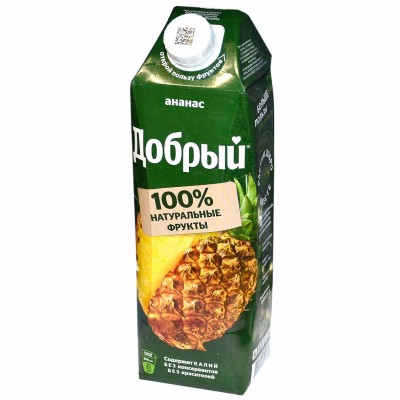 Нектар Добрый ананасовый 1л т/п
