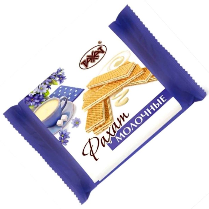 Вафли Рахат Молочные 100гр м/у