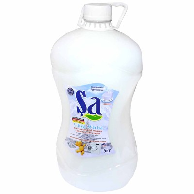Гель для стирки Sа для стирки  белого белья 5л пэт