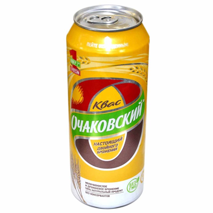 Квас Очаковский 0,5л ж/б
