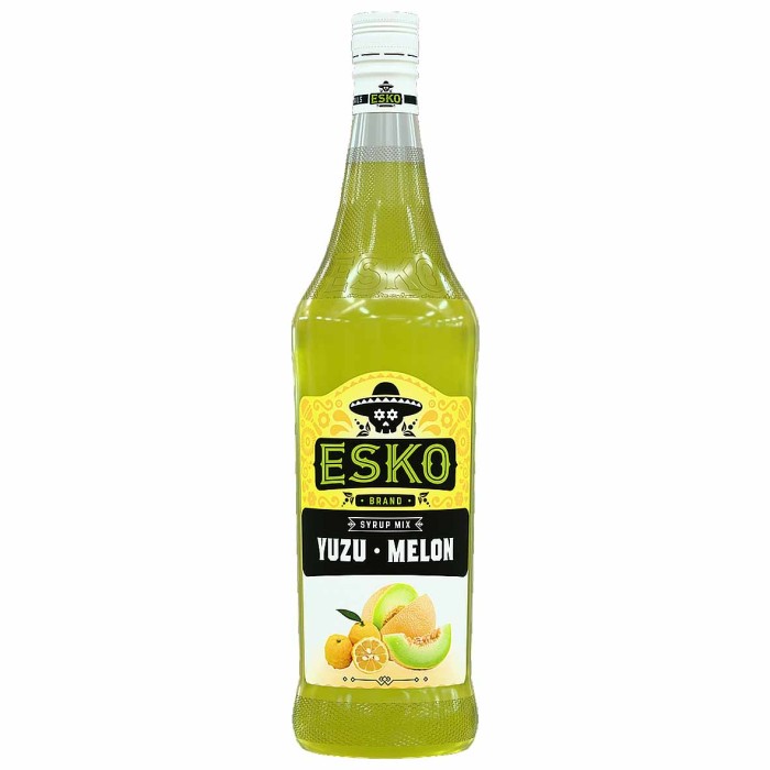 Сироп ESKO Mix Юдзу-дыня 1л ст/б