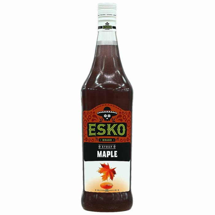 Сироп ESKO Кленовый 1л ст/б