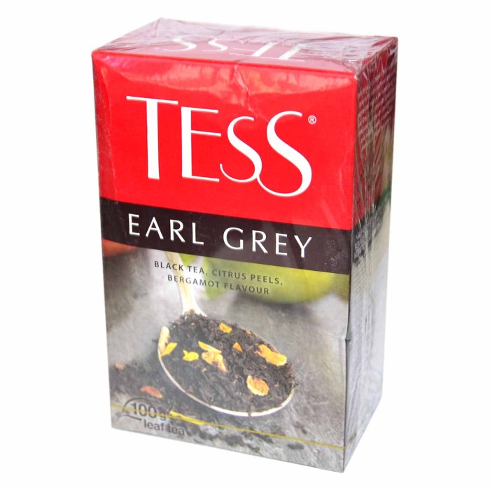 Чай Tess Earl Crey черный 100гр к/у