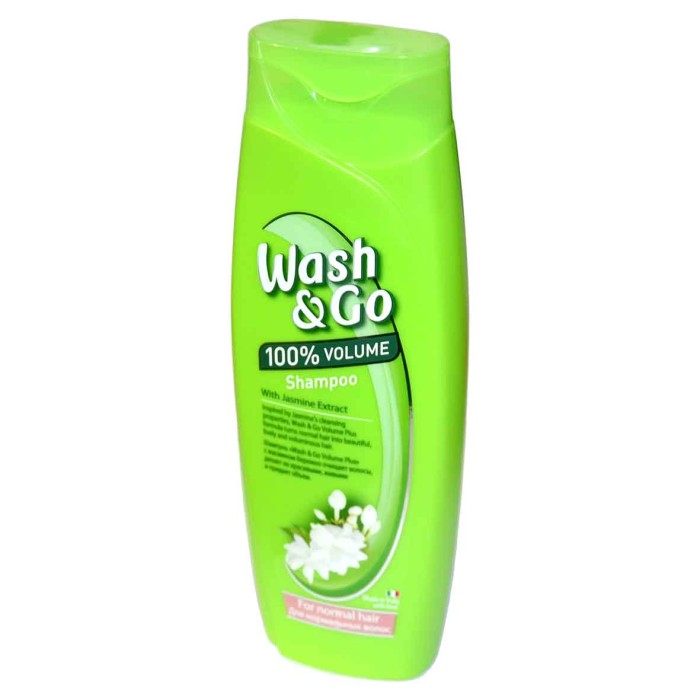 Шампунь для волос Wash&Go с жасмином для нормальных волос 400мл пэт