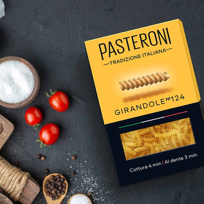 Макароны Pasteroni Girandole №124 400гр к/у