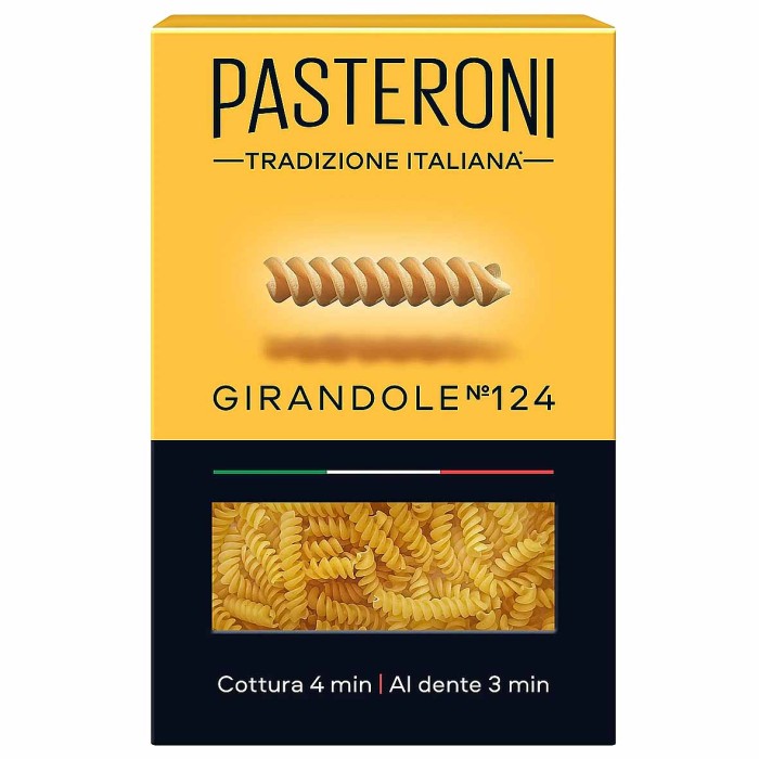 Макароны Pasteroni Girandole №124 400гр к/у