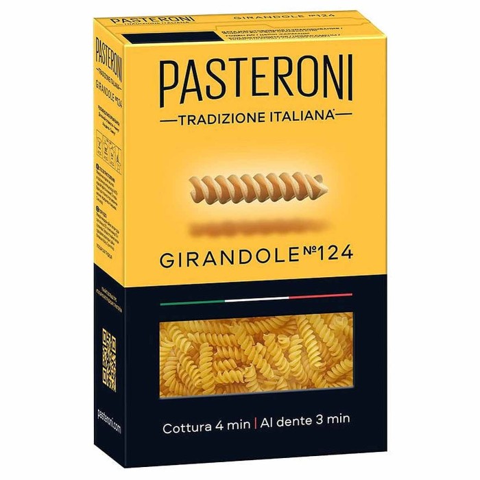 Макароны Pasteroni Girandole №124 400гр к/у