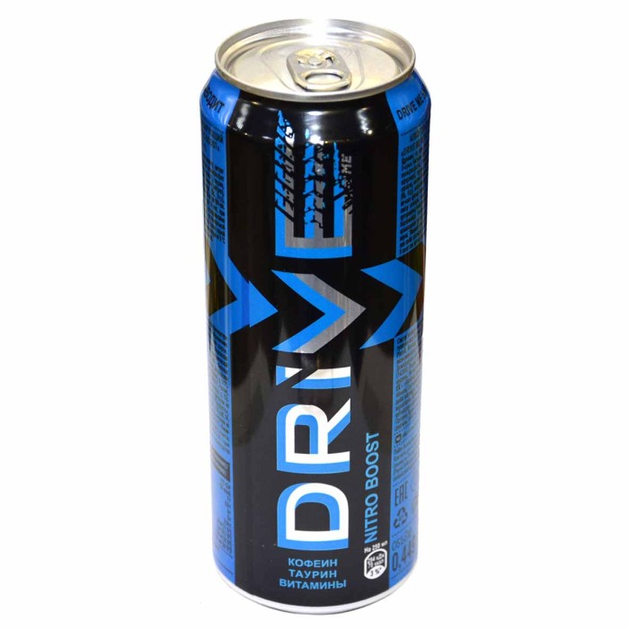 Напиток энергетический Drive Me Nitro Boost 0,449л ж/б
