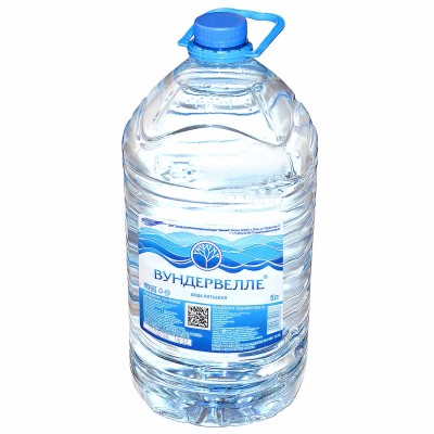 Вода Вундернелле негаз 5л пэт