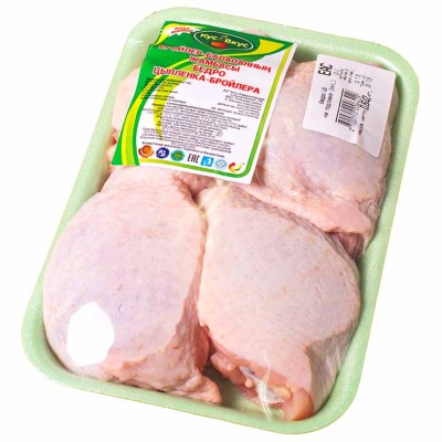 Бедро цыпленка-бройлера Кус&amp;Вкус на подложке св/м