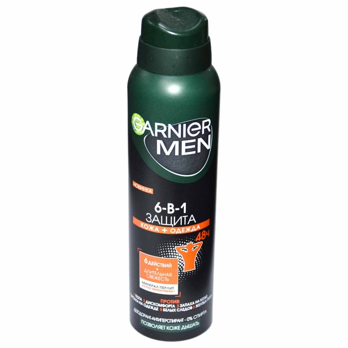 Дезодорант Garnier Men Защита 6 150мл ж/б