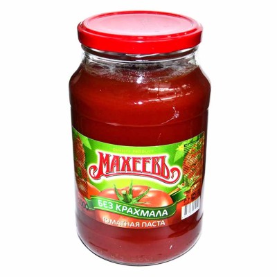 Паста томатная Махеевъ домашняя 1000гр ст/б