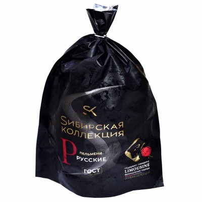 Пельмени Sибирская Коллекция Русские 700гр м/у