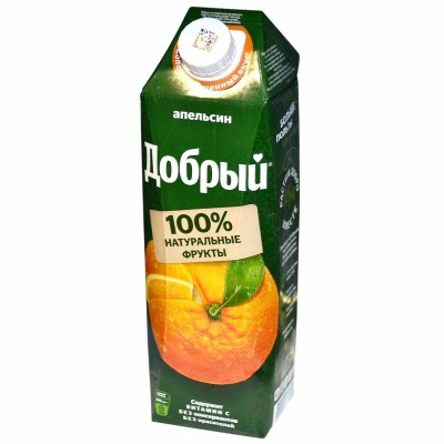 Нектар Добрый апельсиновый 1л т/п