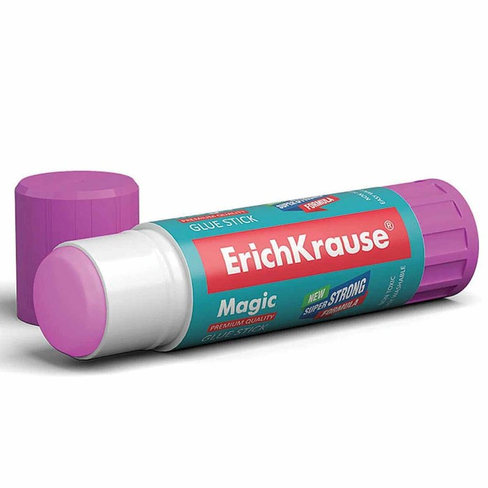 Клей-карандаш Erich Krause Magic с индикатором 15гр арт4446