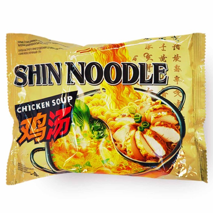 Лапша Shin Noodle Куриный суп 90гр м/у