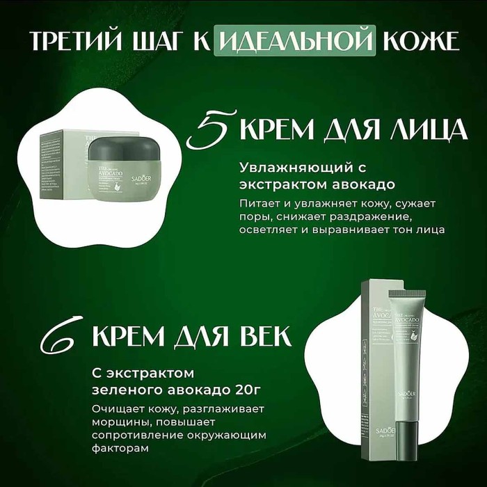 Набор подарочный SADOER Avocado 6в1 к/у