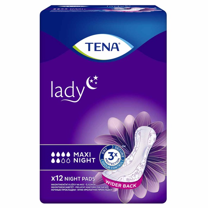 Прокладки урологические Tena Lady Maxi Night 12шт к/у