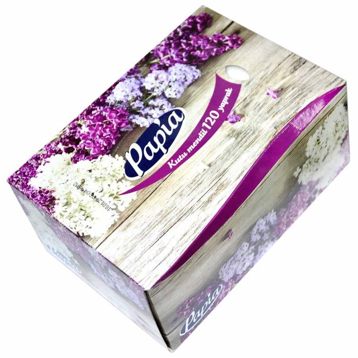 Салфетки бумажные Papia mini 2-х слойные 120шт к/у