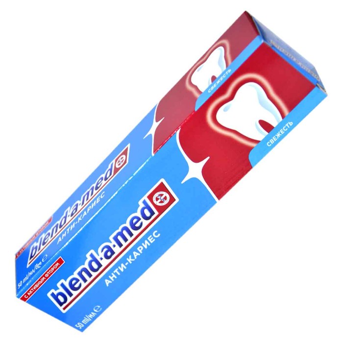 Паста зубная Blend-a-med Анти-кариес свежесть 50мл к/у
