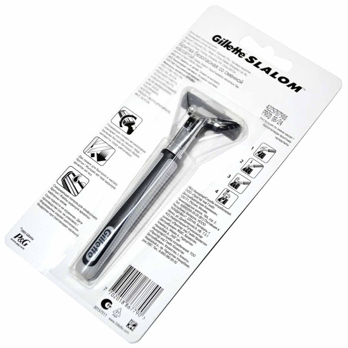 Бритва Gillette Slalom с 1 сменной кассетой к/у